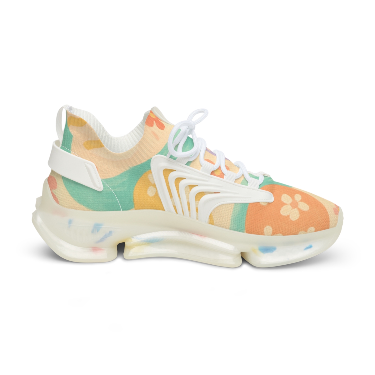 Spring Equinox Ribbon Egg Parade personalized athletic sneakers