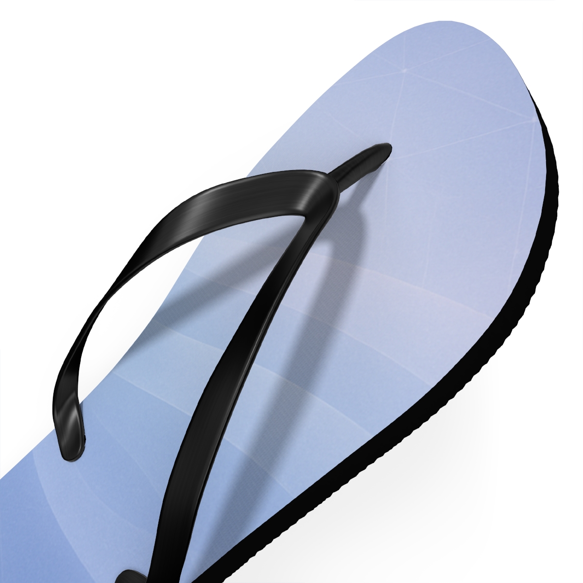Celestial Vapor Wavefront Grid custom flip flops