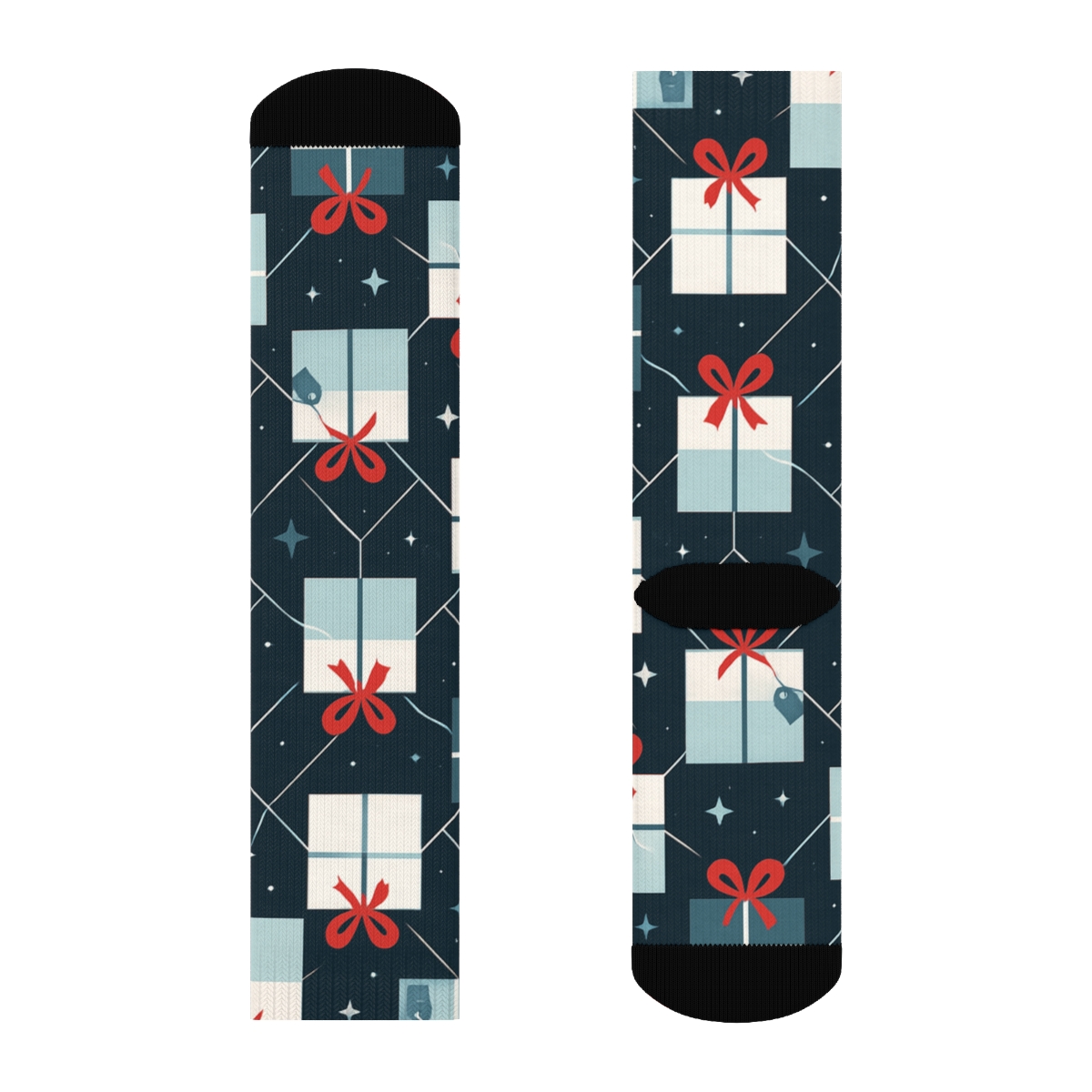 Winter Giftwrap Constellation warm winter socks