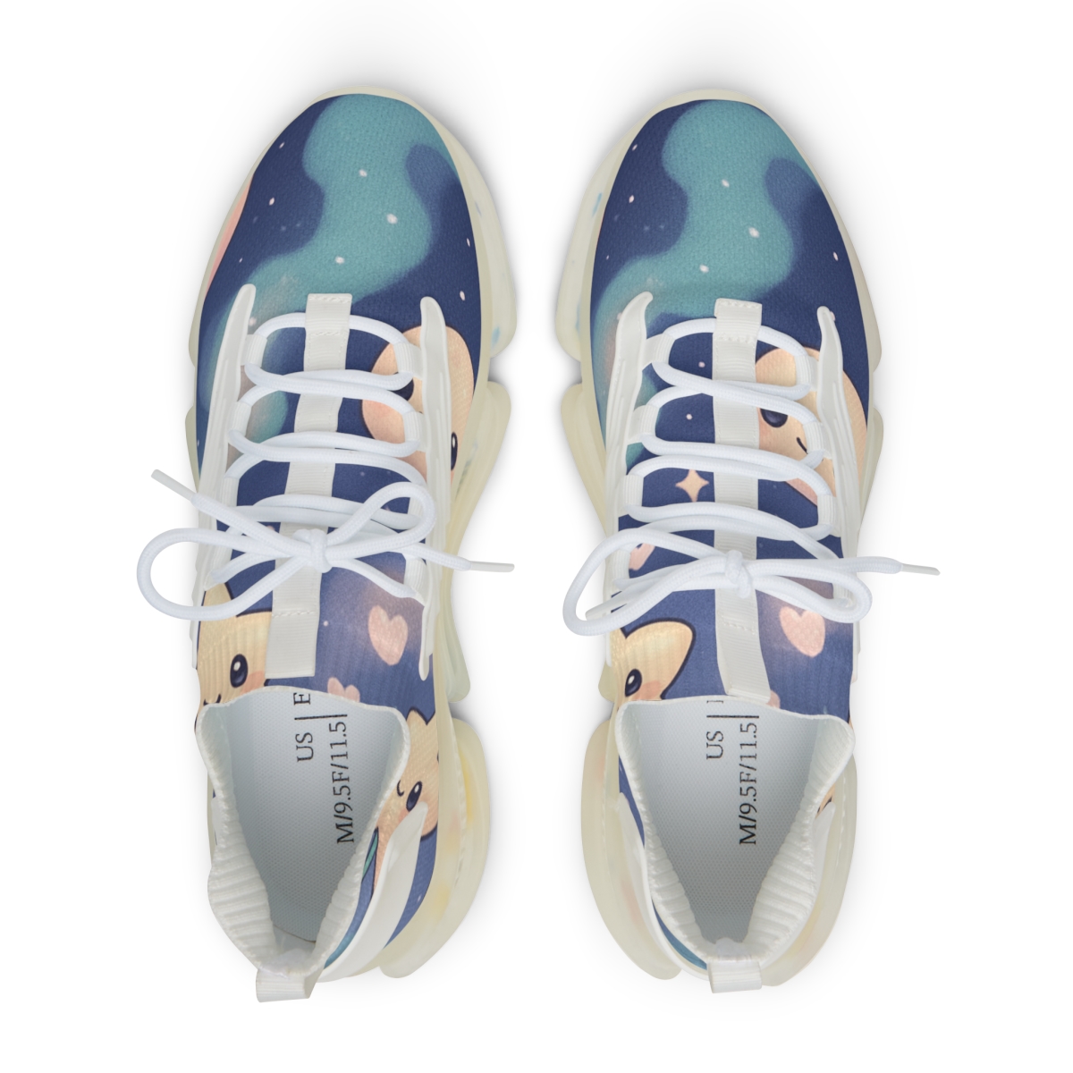 Cosmic Jellybean Asteroid Garden comfortable running sneakers
