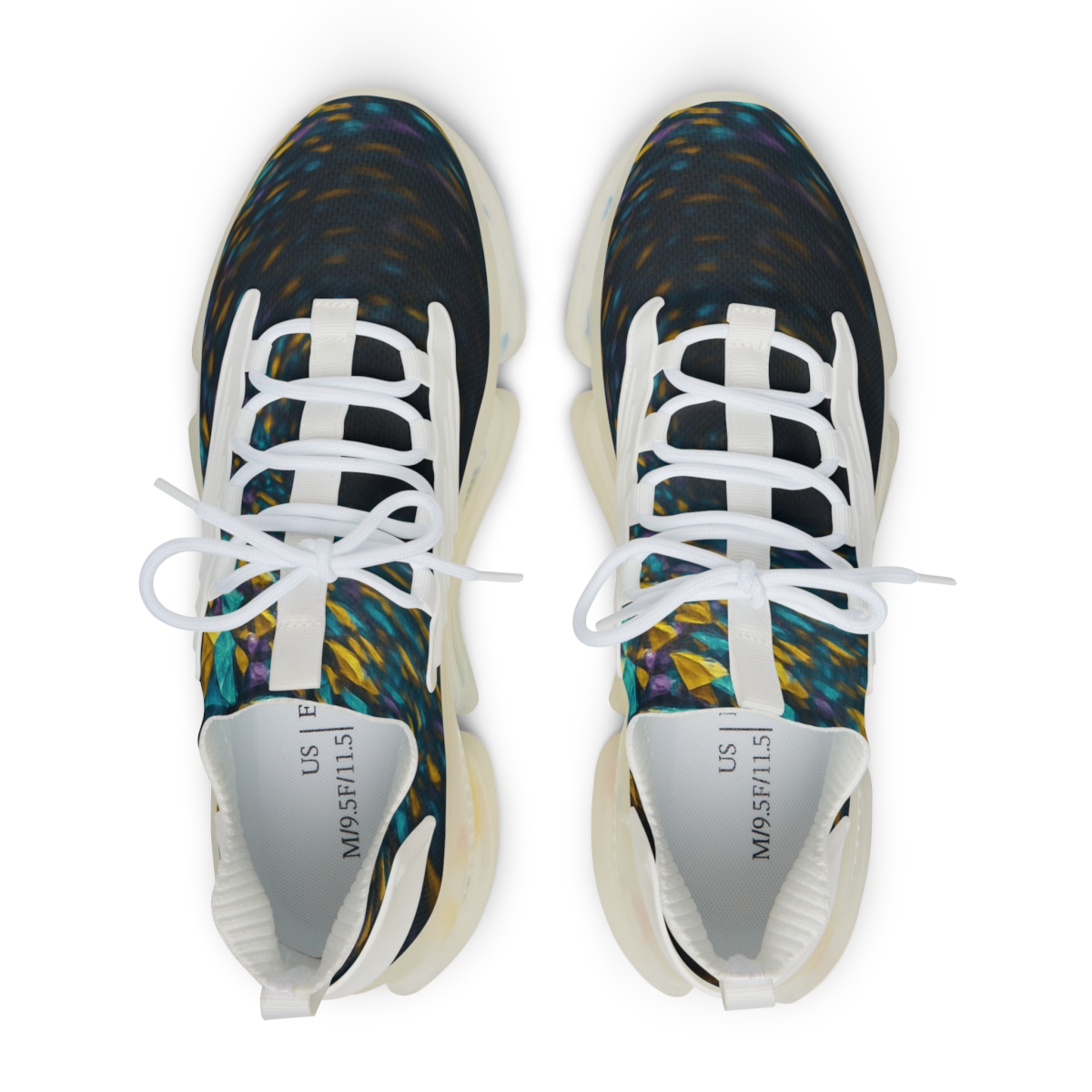 Prismatic Dance Of The Swarm premium sport sneakers