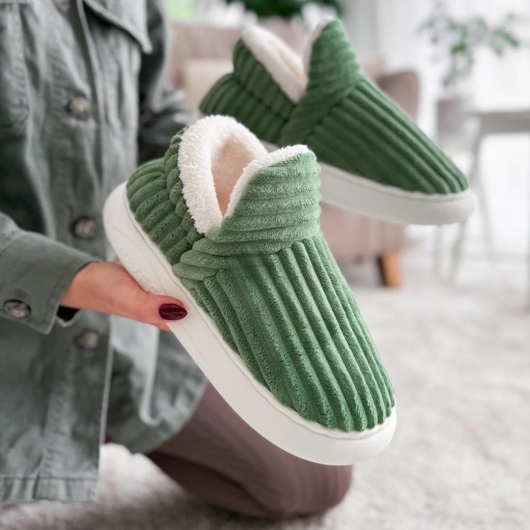 Ultra Soft Fleece Indoor Slippers