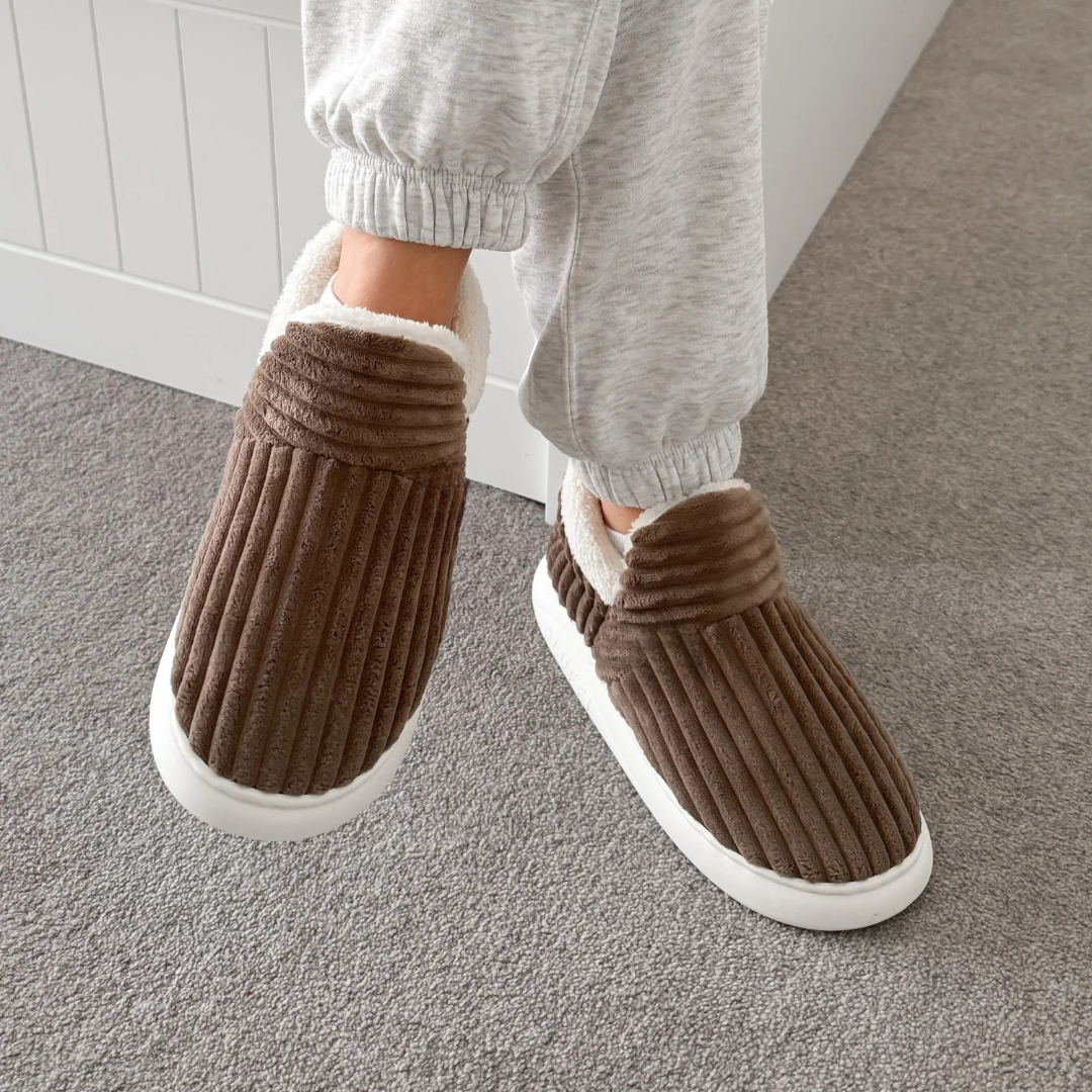 Ultra Soft Fleece Indoor Slippers