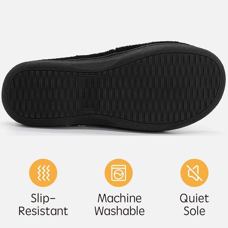 Memory Foam Diabetic Slippers – Cushioned Comfort for Foot Relief - Cloud Cushion Slides