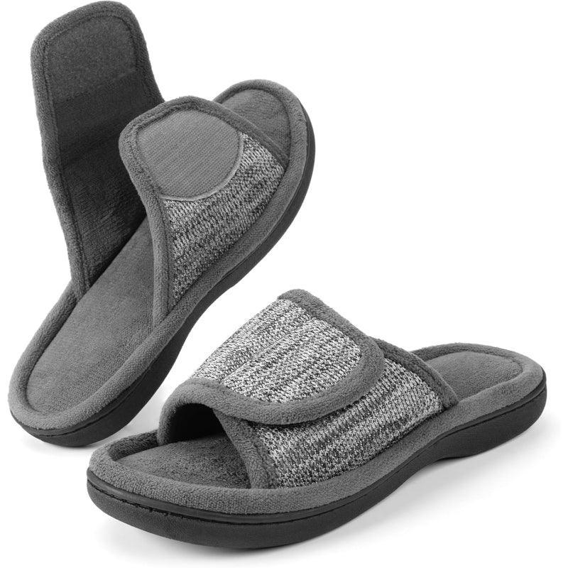 Memory Foam Diabetic Slippers – Cushioned Comfort for Foot Relief - Cloud Cushion Slides