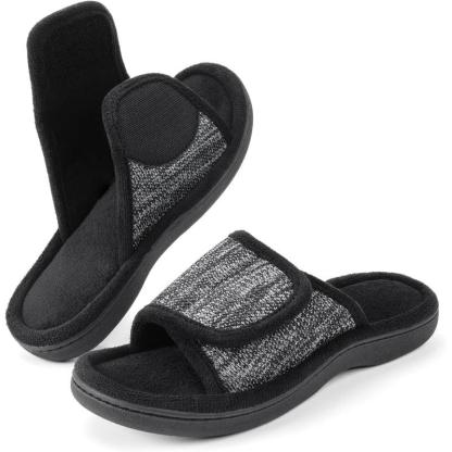 Memory Foam Diabetic Slippers – Cushioned Comfort for Foot Relief - Cloud Cushion Slides