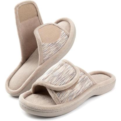 Memory Foam Diabetic Slippers – Cushioned Comfort for Foot Relief - Cloud Cushion Slides