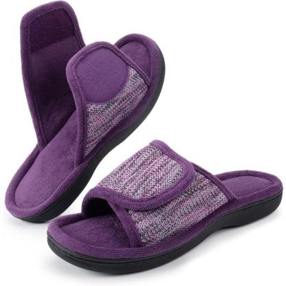 Memory Foam Diabetic Slippers – Cushioned Comfort for Foot Relief - Cloud Cushion Slides