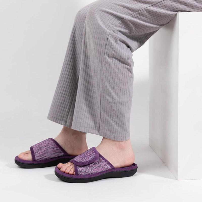 Memory Foam Diabetic Slippers – Cushioned Comfort for Foot Relief - Cloud Cushion Slides