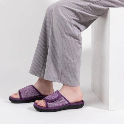 Memory Foam Diabetic Slippers – Cushioned Comfort for Foot Relief - Cloud Cushion Slides