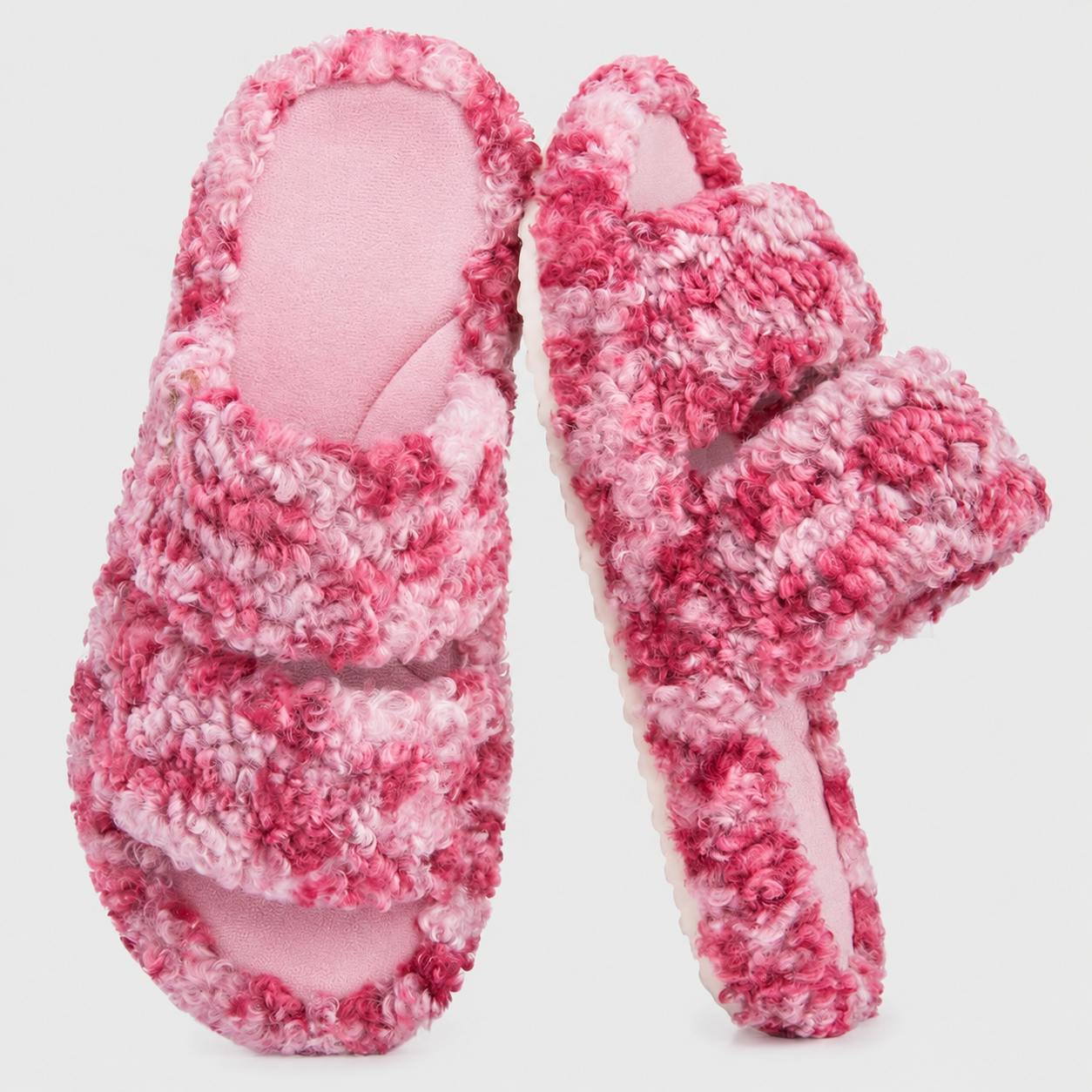 Stylish Classic Fuzzy Slippers With Soft Memory Foam For Women
