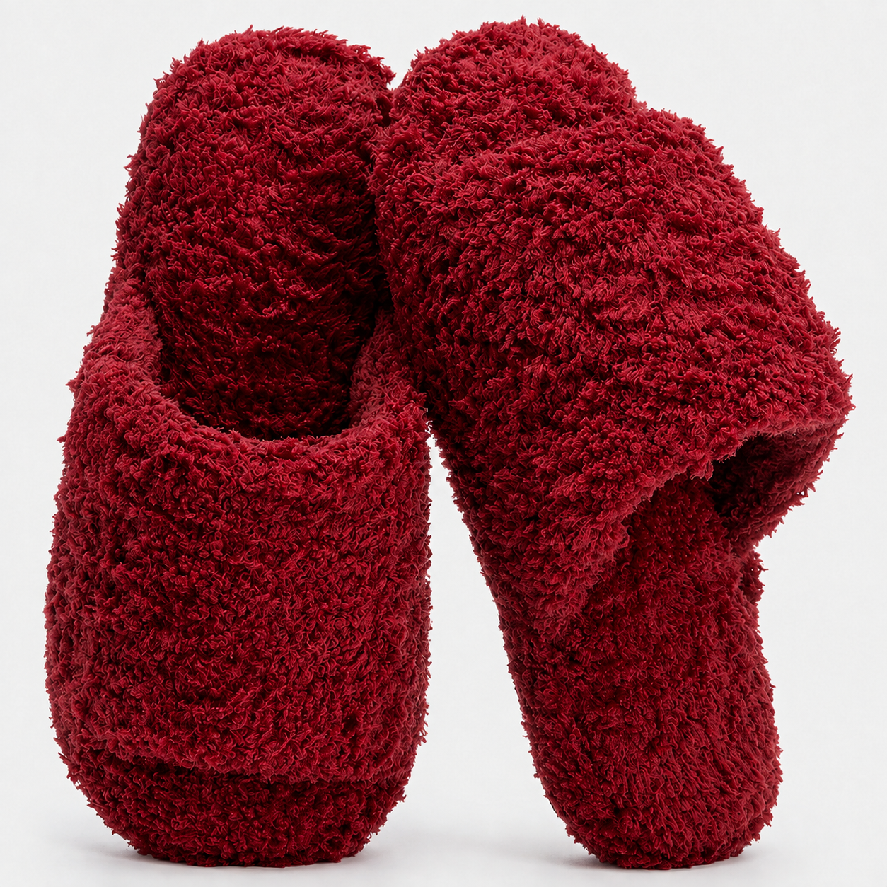 Comfy Memory Foam Cozy Fluffy Indoor Slippers For Women