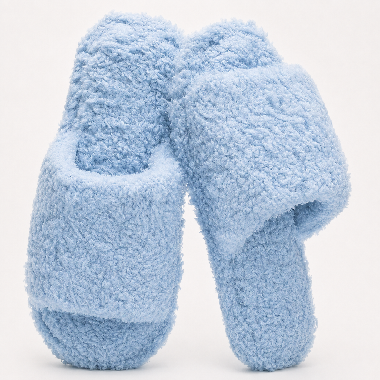 Comfy Memory Foam Cozy Fluffy Indoor Slippers For Women