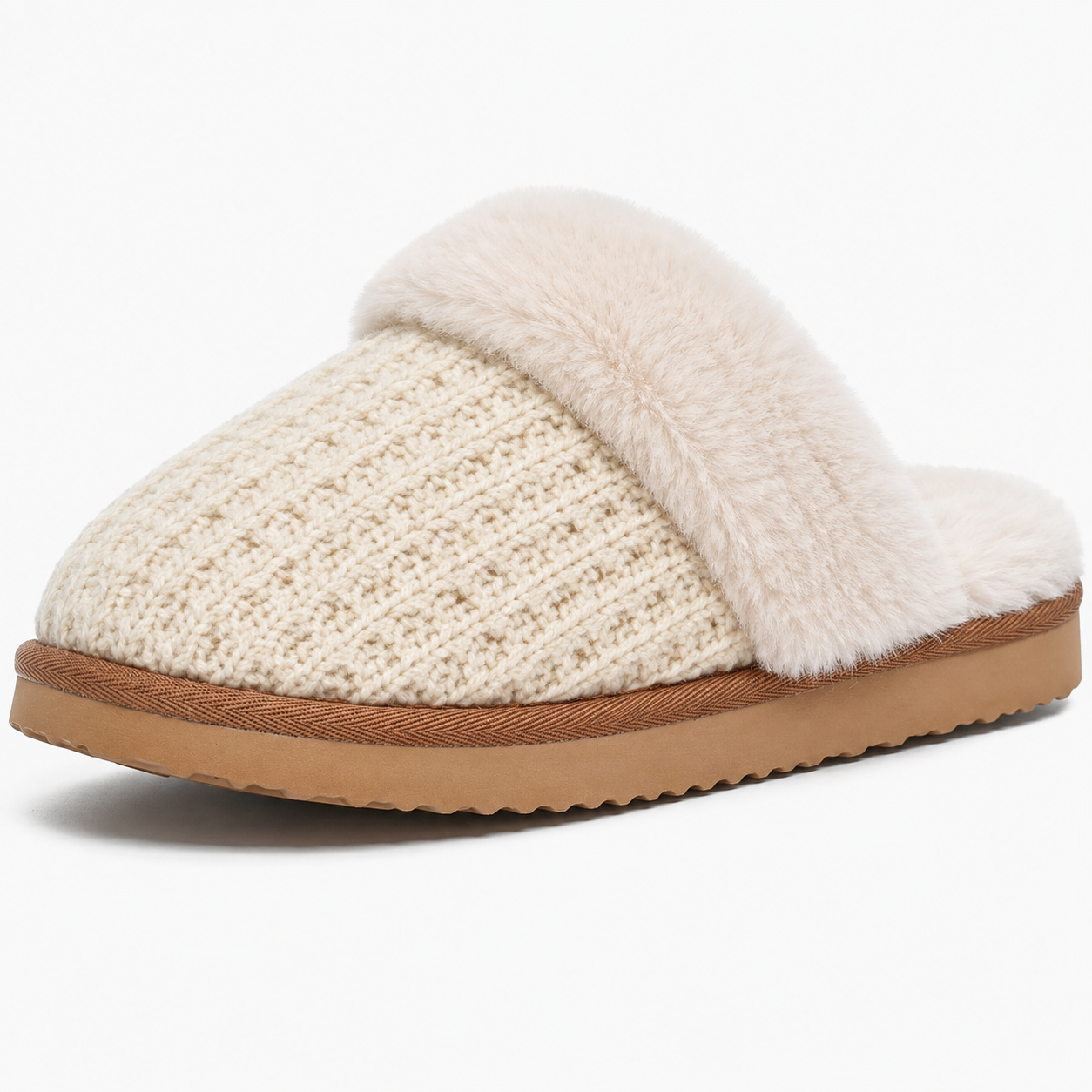 Cozy Indoor Fuzzy Memory Foam Slippers For Women