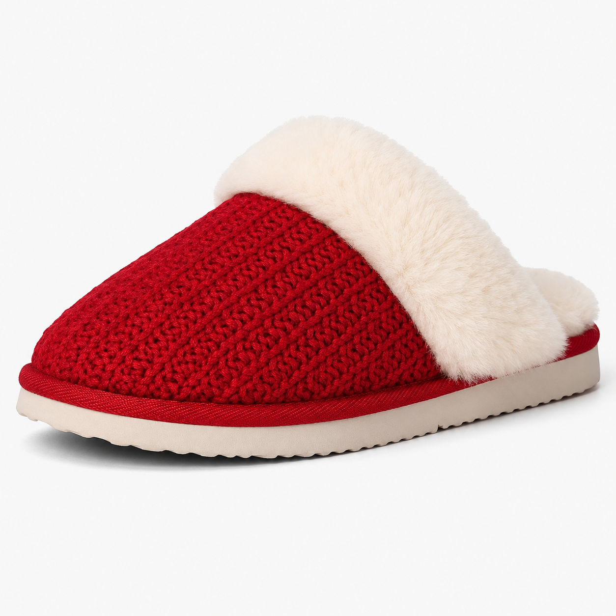Cozy Indoor Fuzzy Memory Foam Slippers For Women