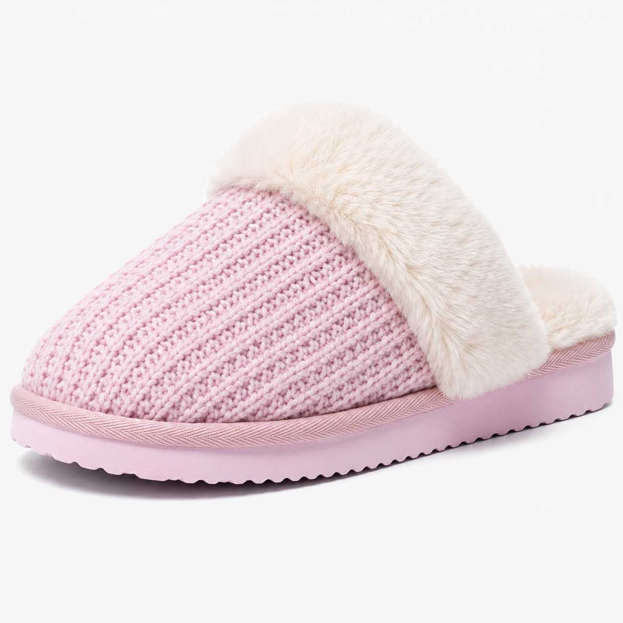 Cozy Indoor Fuzzy Memory Foam Slippers For Women