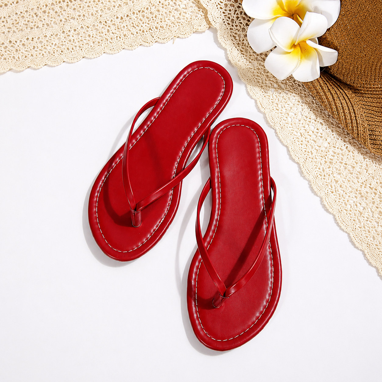 Versatile Summer Beach Vacation Flip Flop Sandals For Women