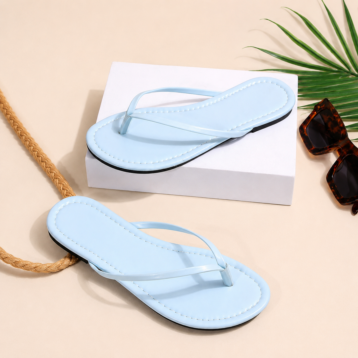 Versatile Summer Beach Vacation Flip Flop Sandals For Women