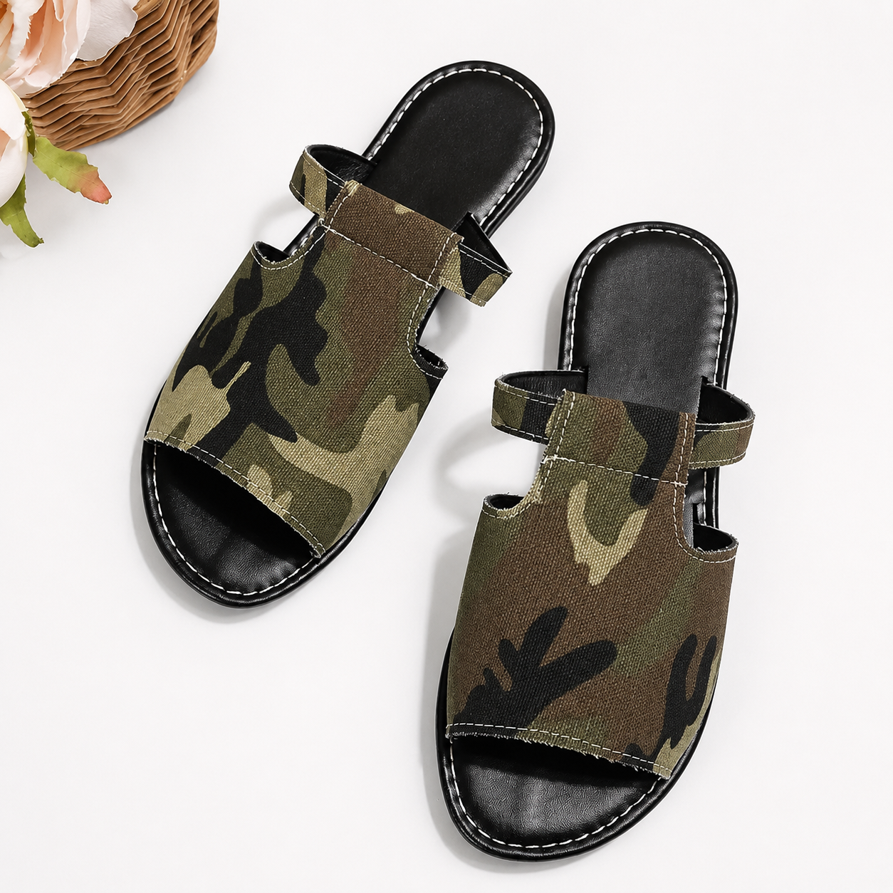 Casual Summer Plus Size Flat Sandals For Women
