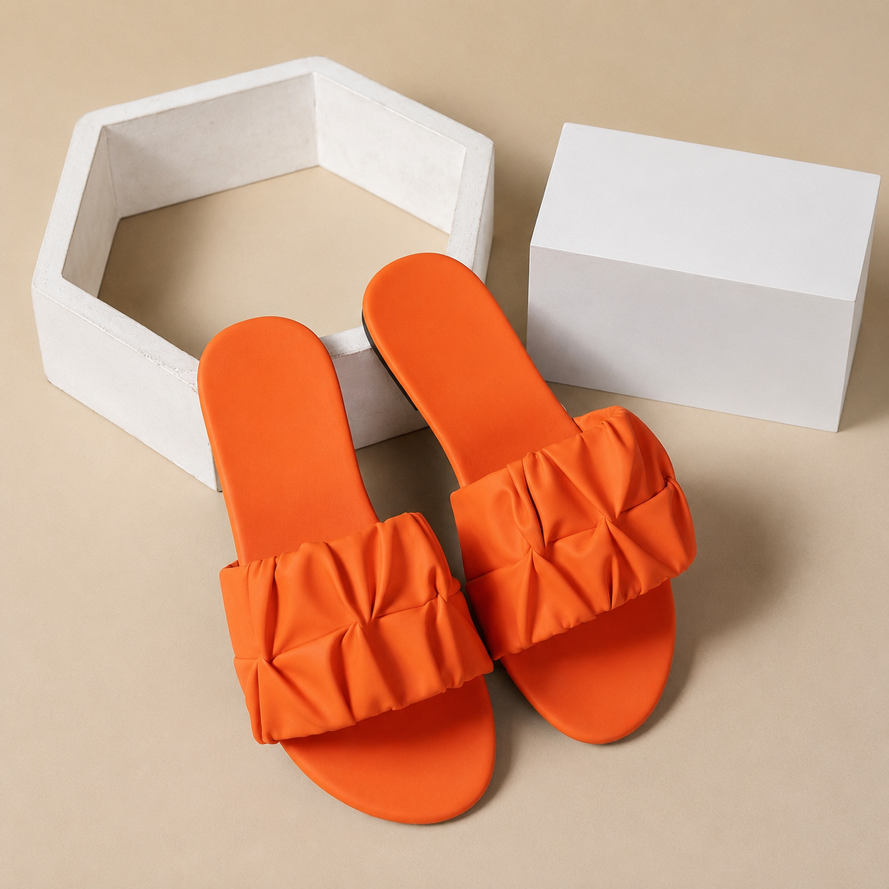 Soft Bottom Lightweight Casual Summer Slide Sandals For Women