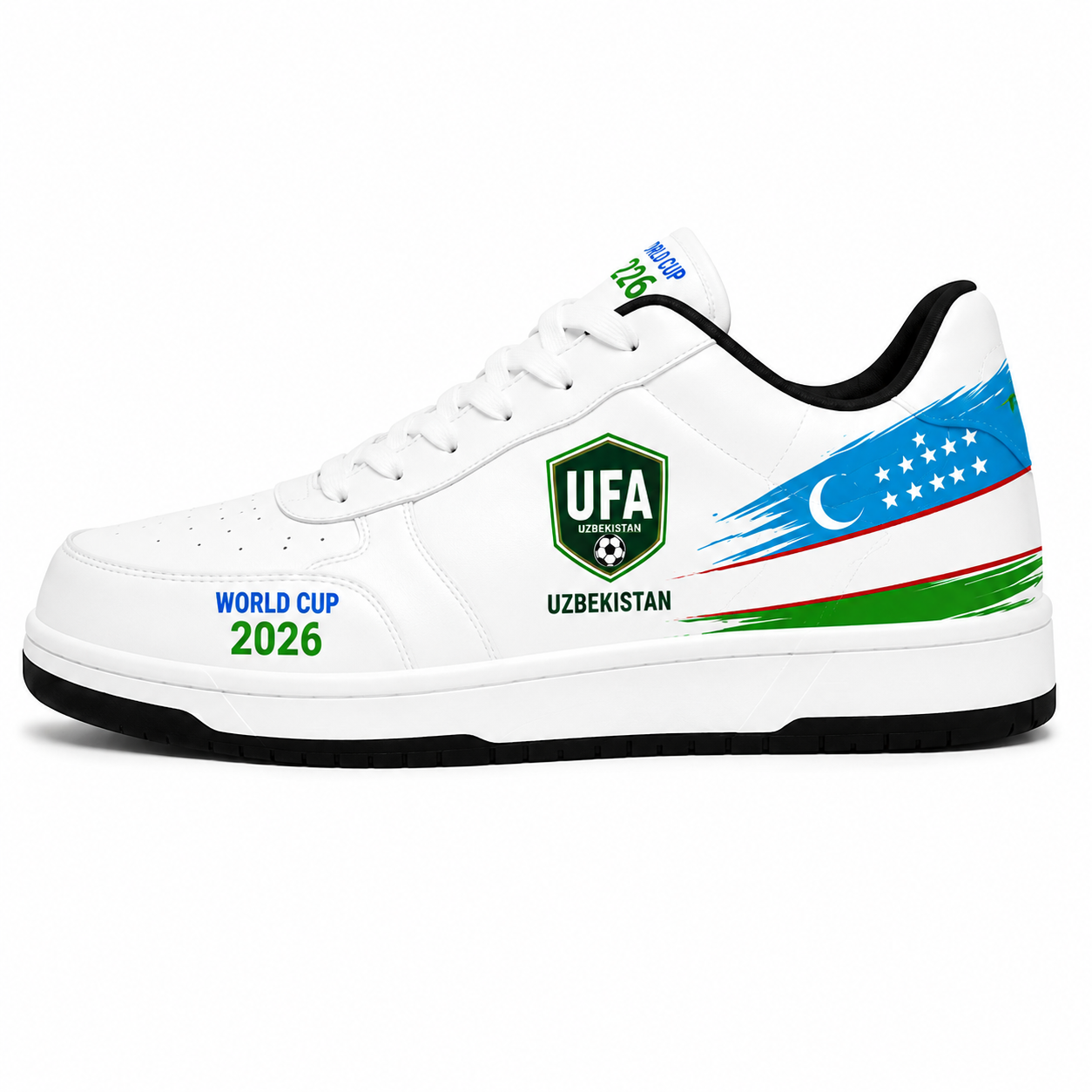 World Cup 2026 Uzbekistan Football Fan Printed Shoes