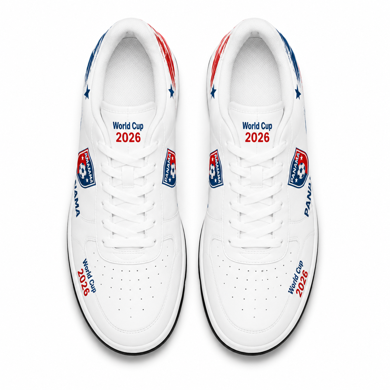 World Cup 2026 Panama Football Fan Printed Shoes