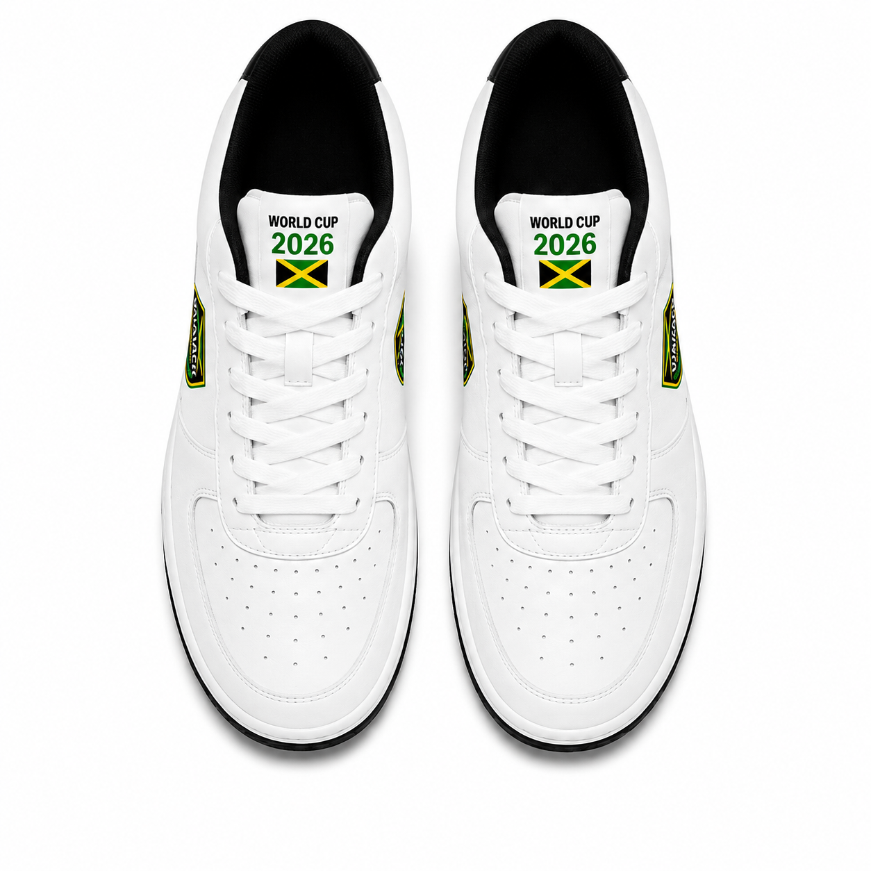 World Cup 2026 Jamaica Football Fan Printed Shoes