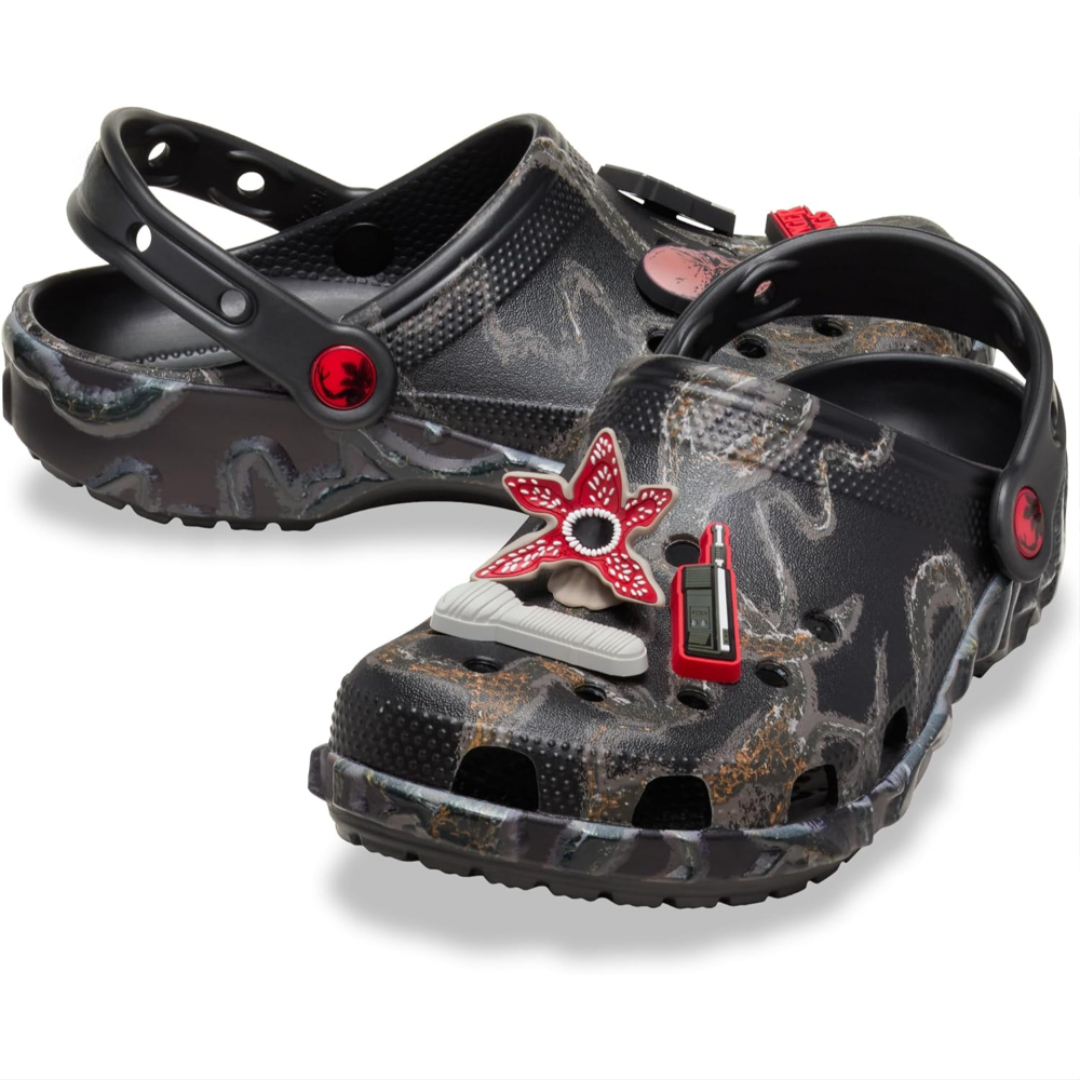 Classic Clog Shoes With Charms