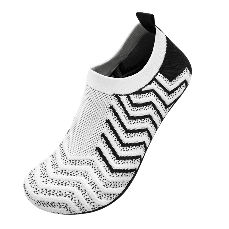 Chevron Design Diabetic Slippers – Comfort with Modern Style - Cloud Cushion Slides
