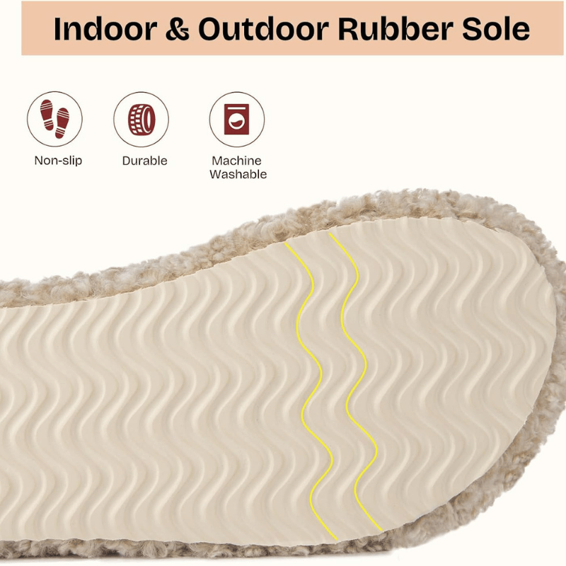 Classic Fuzzy Open Slippers – Cozy Comfort for Everyday Wear - Cloud Cushion Slides