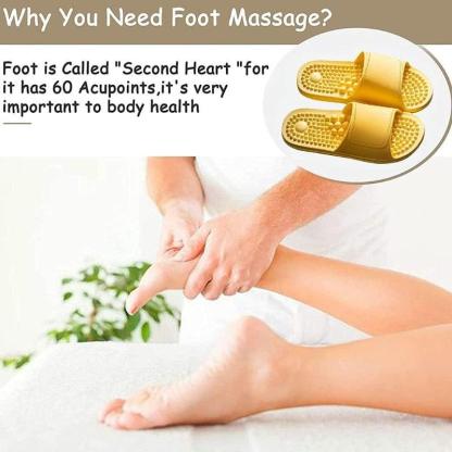Comfy Acupressure Slippers – Massaging Relax Tired Feet - Cloud Cushion Slides
