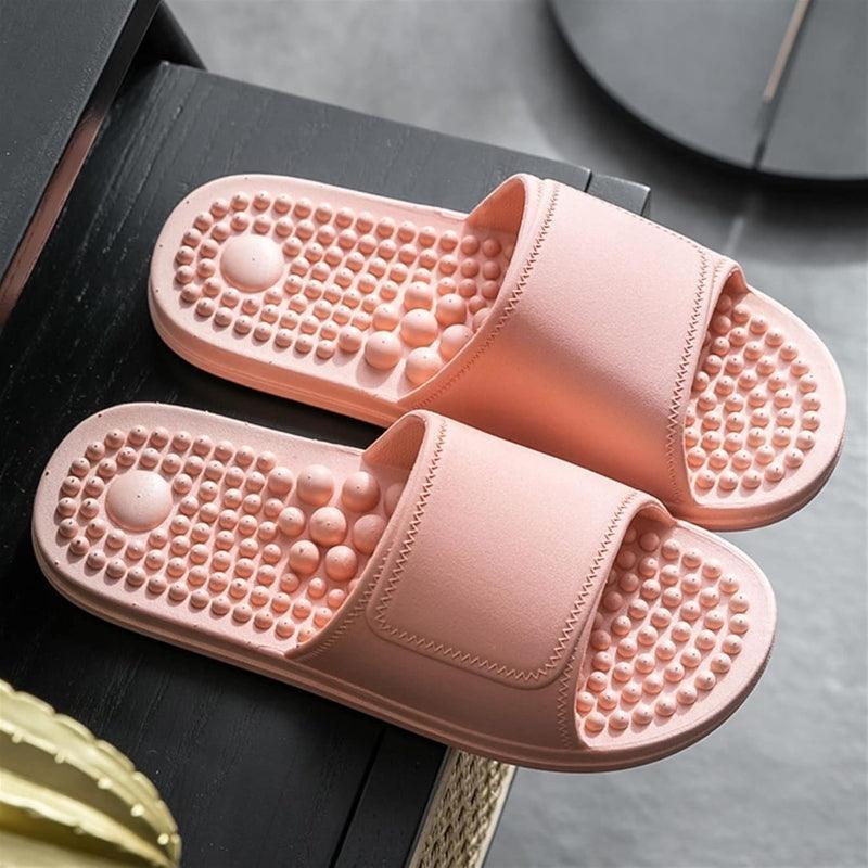Comfy Acupressure Slippers – Massaging Relax Tired Feet - Cloud Cushion Slides