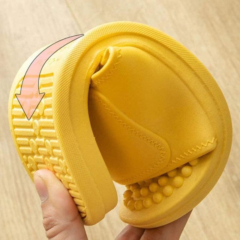Comfy Acupressure Slippers – Massaging Relax Tired Feet - Cloud Cushion Slides