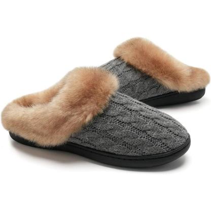 Anti Skid Slippers  – Easy Wear with Pull-On Closure-Cloud Cushion Slides