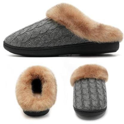 Anti Skid Slippers  – Easy Wear with Pull-On Closure-Cloud Cushion Slides