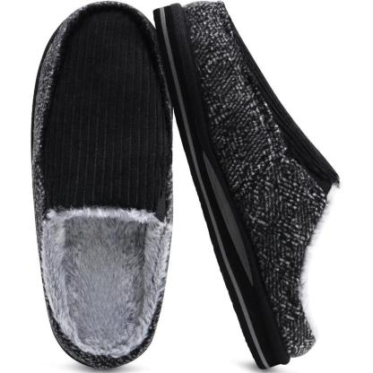 Corduroy Warm Orthopedic Slippers – Cozy Support for Indoor Comfort-Cloud Cushion Slides