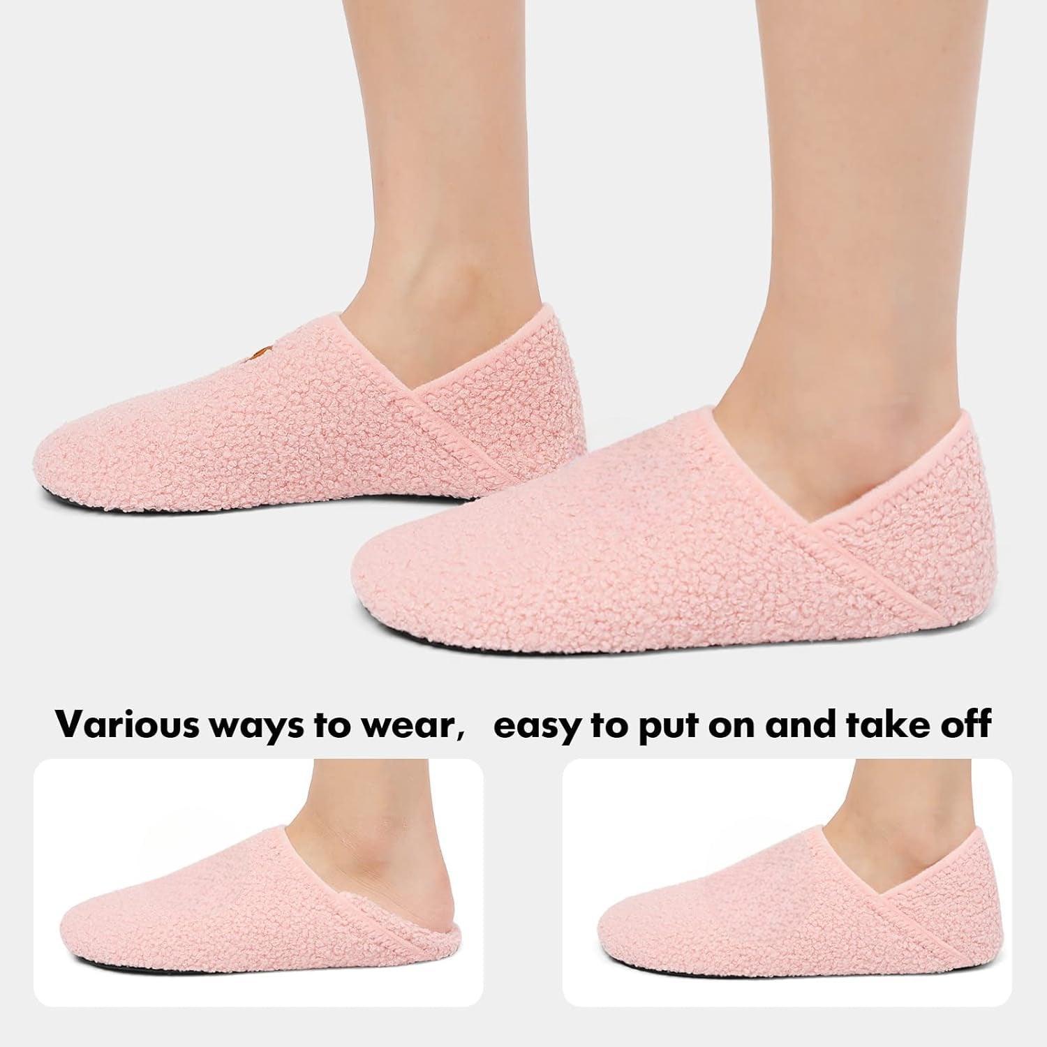 Rubber Sole Diabetic Slippers – Warmth and Stability for Comfort - Cloud Cushion Slides