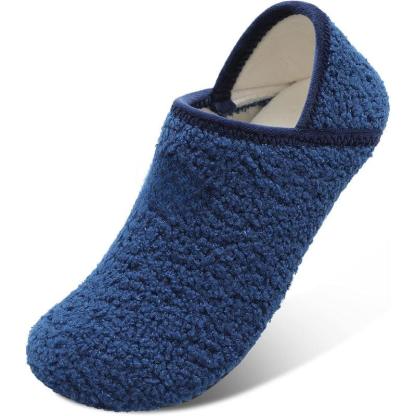 Rubber Sole Diabetic Slippers – Warmth and Stability for Comfort-Cloud Cushion Slides