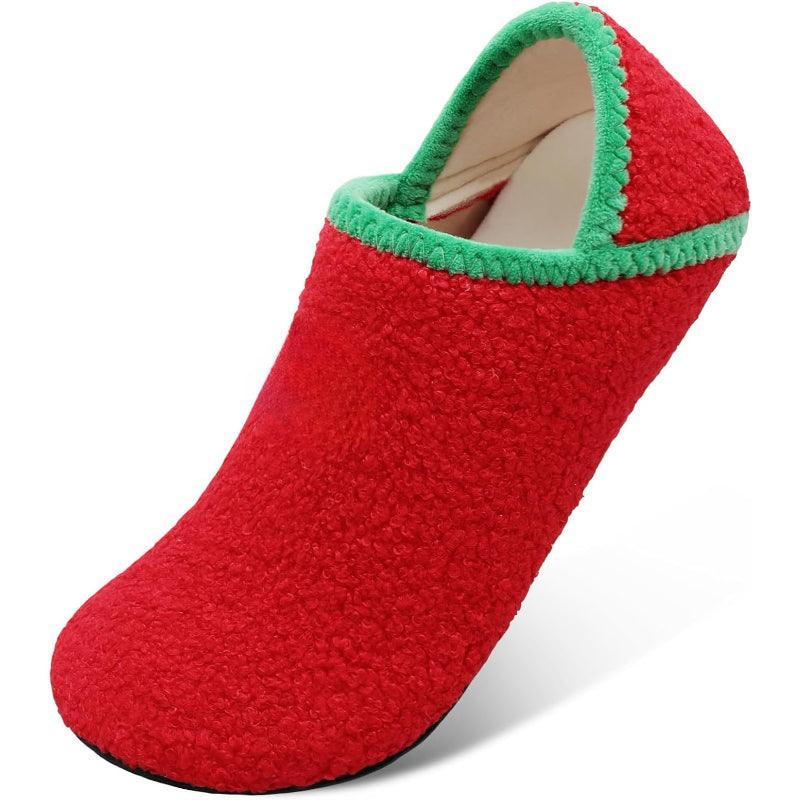 Rubber Sole Diabetic Slippers – Warmth and Stability for Comfort-Cloud Cushion Slides