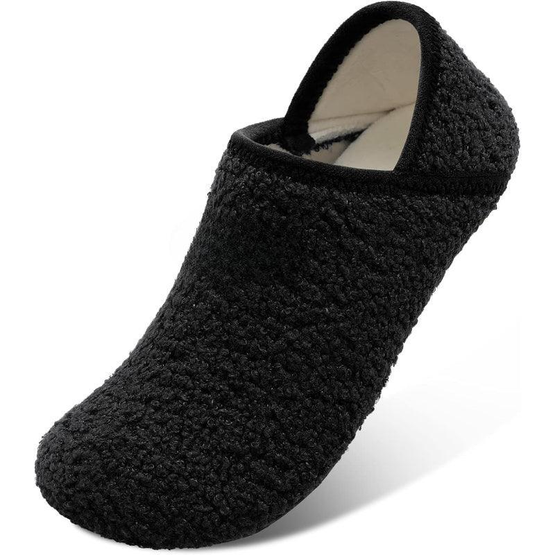 Rubber Sole Diabetic Slippers – Warmth and Stability for Comfort-Cloud Cushion Slides