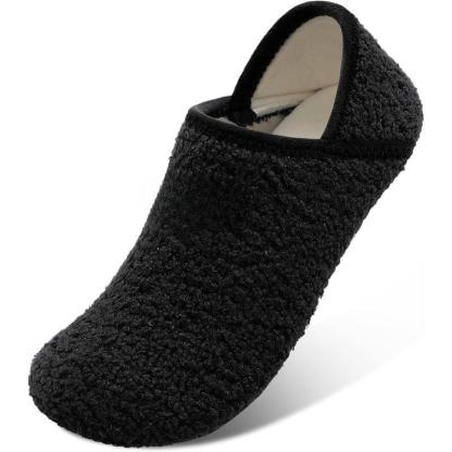 Rubber Sole Diabetic Slippers – Warmth and Stability for Comfort-Cloud Cushion Slides