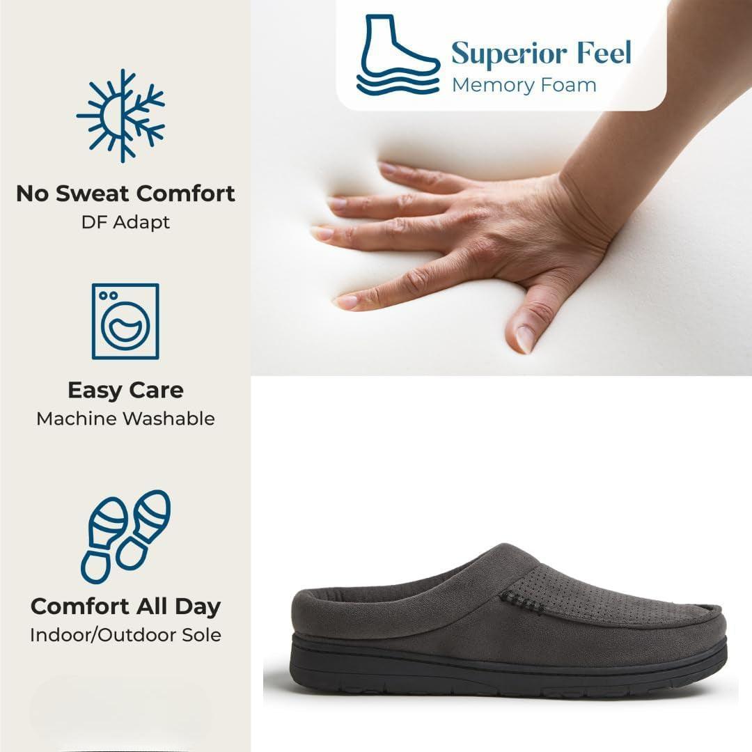 Memory Foam Style Slipper – Durable Sole for Stability - Cloud Cushion Slides