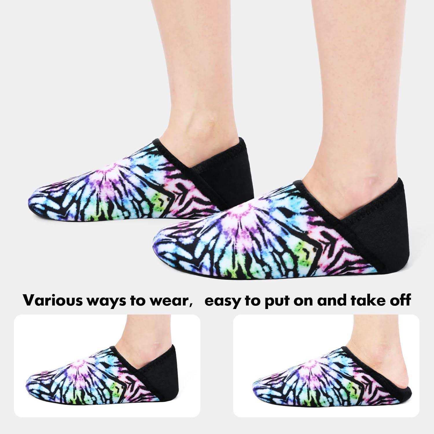 Minimalist Diabetic Slippers – Durable Printed and Flexible Design - Cloud Cushion Slides