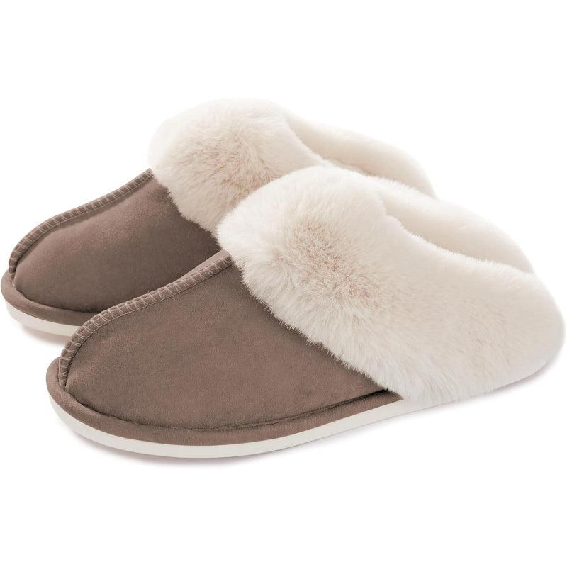 Fluffy Memory Foam Slippers