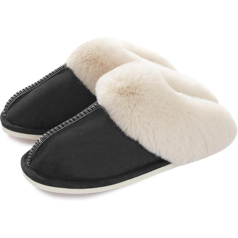 Fluffy Memory Foam Slippers