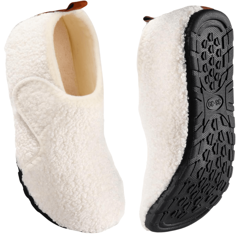Fleece Lined Diabetic Slippers – Warmth and Support for Comfort - Cloud Cushion Slides