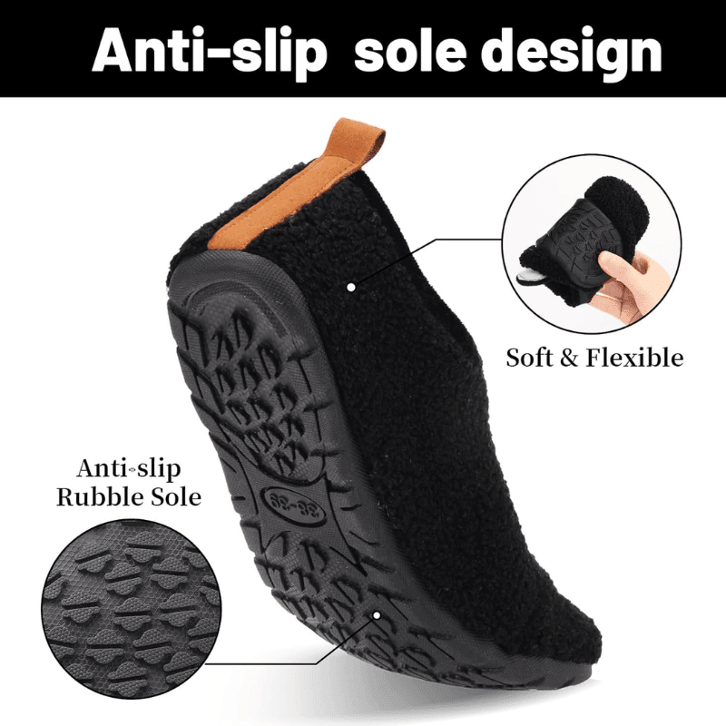 Fleece Lined Diabetic Slippers – Warmth and Support for Comfort - Cloud Cushion Slides