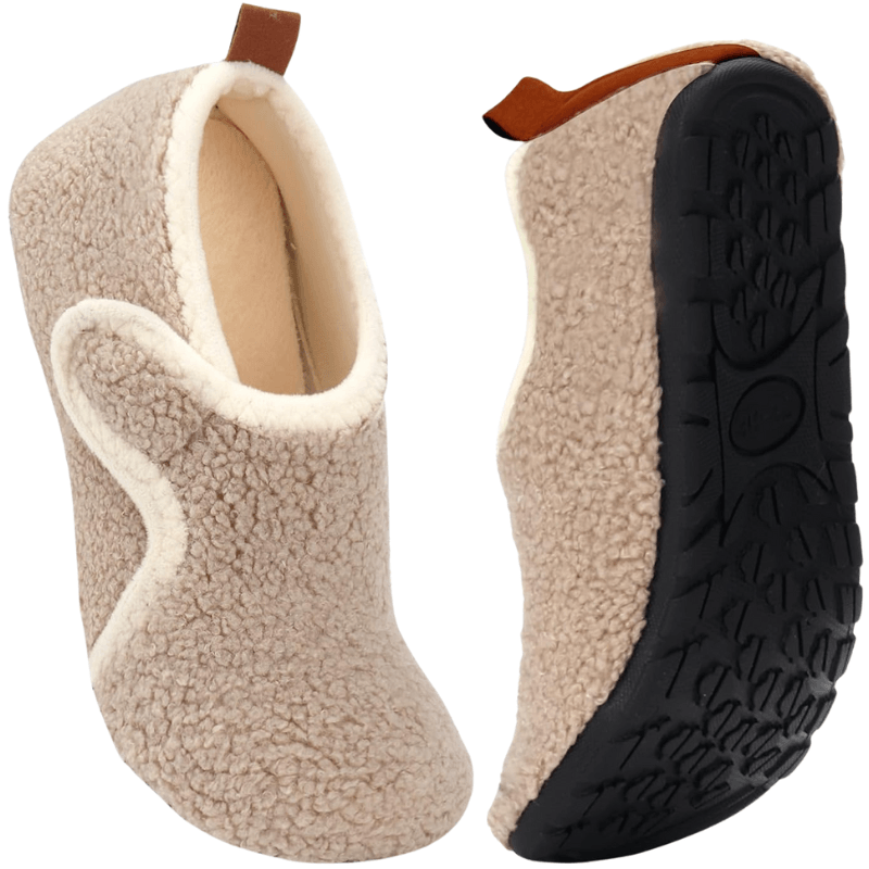 Fleece Lined Diabetic Slippers – Warmth and Support for Comfort-Cloud Cushion Slides