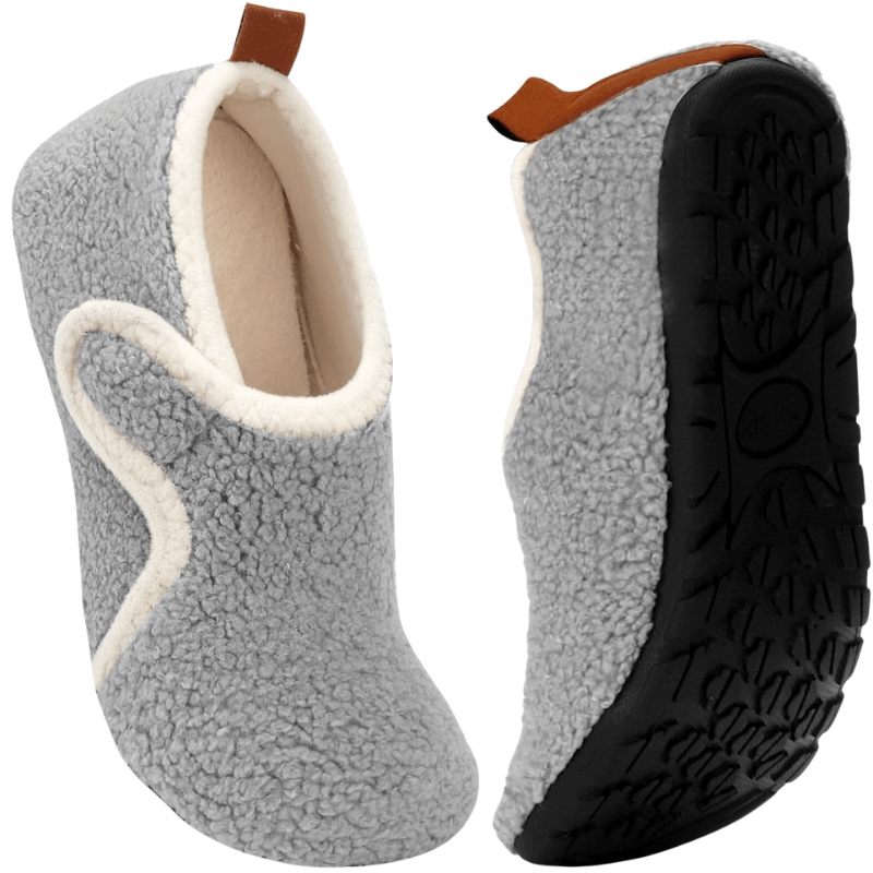 Fleece Lined Diabetic Slippers – Warmth and Support for Comfort-Cloud Cushion Slides
