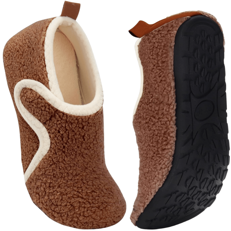 Fleece Lined Diabetic Slippers – Warmth and Support for Comfort-Cloud Cushion Slides